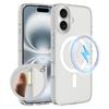 For iPhone 16 Case Compatible with MagSafe TPU + Acrylic Phone Cover with Camera Control Button
