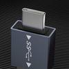 Преобразователь Type-C на USB Прямой угол OTG Мини 10 Гбит/с Передача данных Универсальный Type C Папа на USB A Мама Конвертер Компьютерные Аксессуары