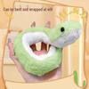 Green Snake Plush Hand Puppet - Cute Toy for Boys and Girls, Year of the Snake Mascot Gift