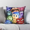 Inside Out  Squad Pillowcase Polyester Linen Velvet Pattern Zip Decorative Throw Pillow Case Home Cushion Cover