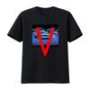 Maglietta Tv Ufo Per Visitatori Retro Collezione Anni 80 Vintage Washed Unisex Homme Graphic Soft Comfortable Stylish