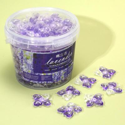 Капсулы для стирки с ароматом лаванды: Пятновыводитель 5-в-1 и усилитель стойкости аромата