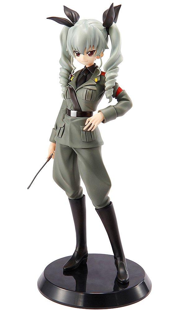 Girls Panzer Commander Girls Collection Anchovy Regular Edition Scale Painted Finished Figure & 1/8 ABS&ATBC-PVC