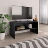 Moderne Minimalismus TV-Konsole, Wohnzimmer Sideboard, Multifunktionale Aufbewahrungseinheit, 80x40x40cm