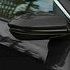 For Honda 10th Gen Civic 2016-2021 Car Replacement Rearview Side Mirror Cover Wing Cap Exterior Door Rear View Case Trim Black