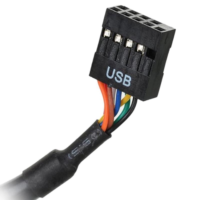 19/20 Pin Usb 3.0 Female To 9 Pin Usb 2.0 Male Motherboard Header Adapter Cord