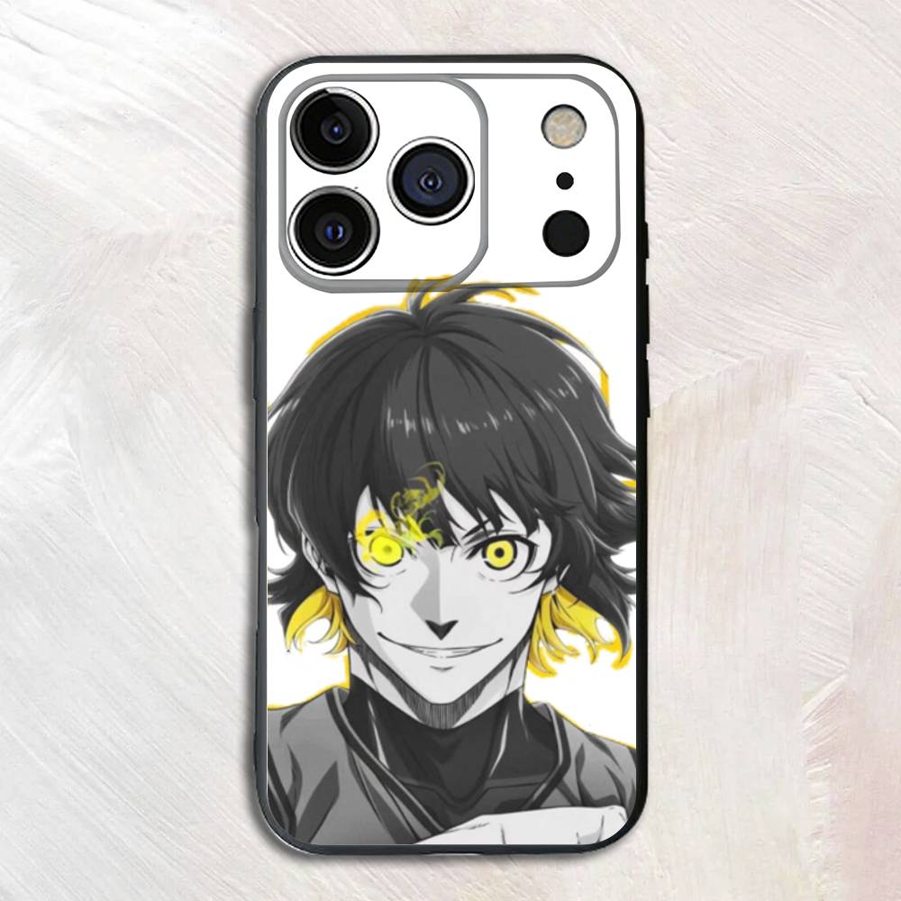 Милый Силиконовый Чехол Для Телефона B-Bachira Meguru Для iPhone 17,16,15,14,13,12 X XS Plus Pro Max Ударопрочный Мягкий Чехол