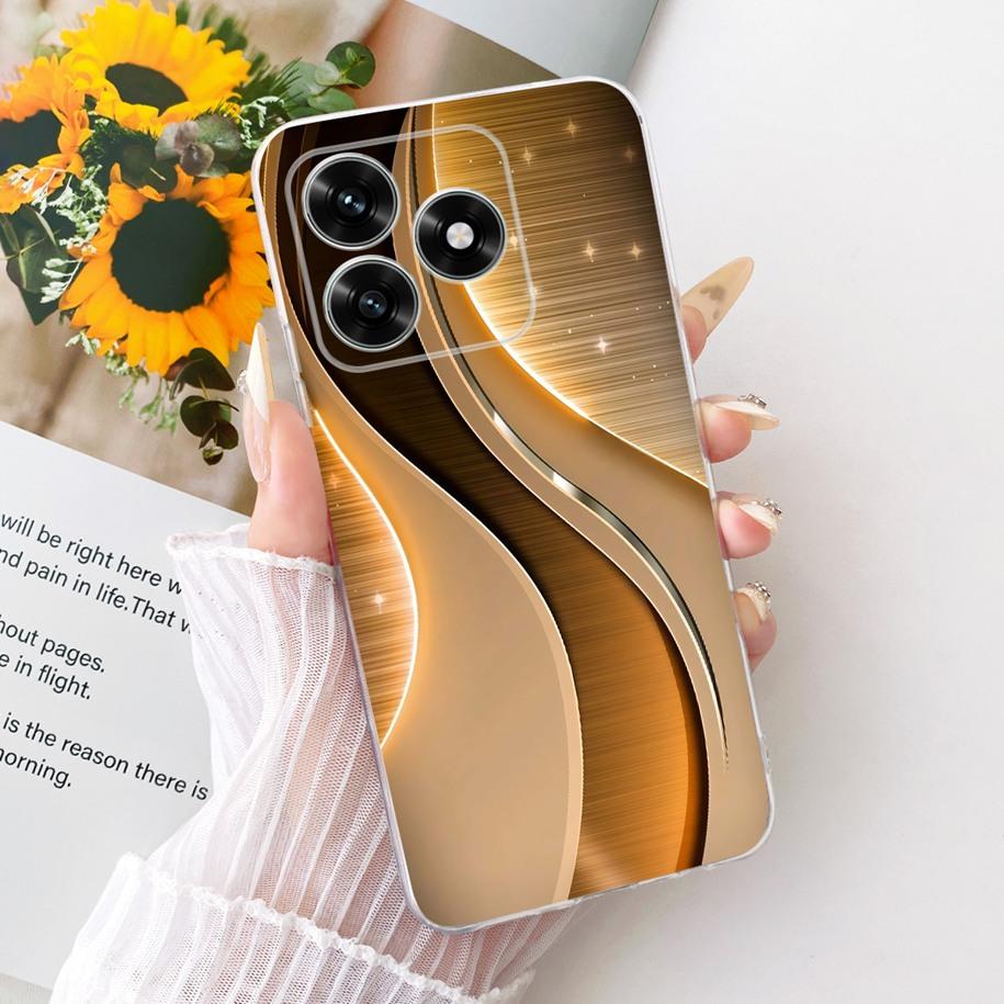 Чехол для Honor X5c Plus NLA-LX1 NLA-LX2P Funda Крутой Дракон Тигр Волк Лев Мультяшный Мягкий Силиконовый Бампер Для Honor X5c X 5C Coque