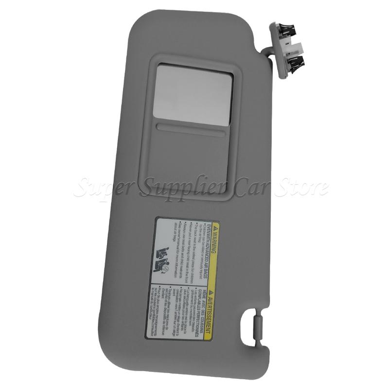 Left or Right Sunroof Sun Visor Accessories For Toyota RAV4 2006 - 2012 Replacement Shield Sunshade Auto Sunvisor 74320-42501-B2