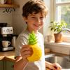 Stress Relieving Gadgets Fake Pineapple Relief Toy, Realistic Squeeze Portable Decompression Toys Slow Rebound Fruit Sensory Toy for Anxiety Reduction