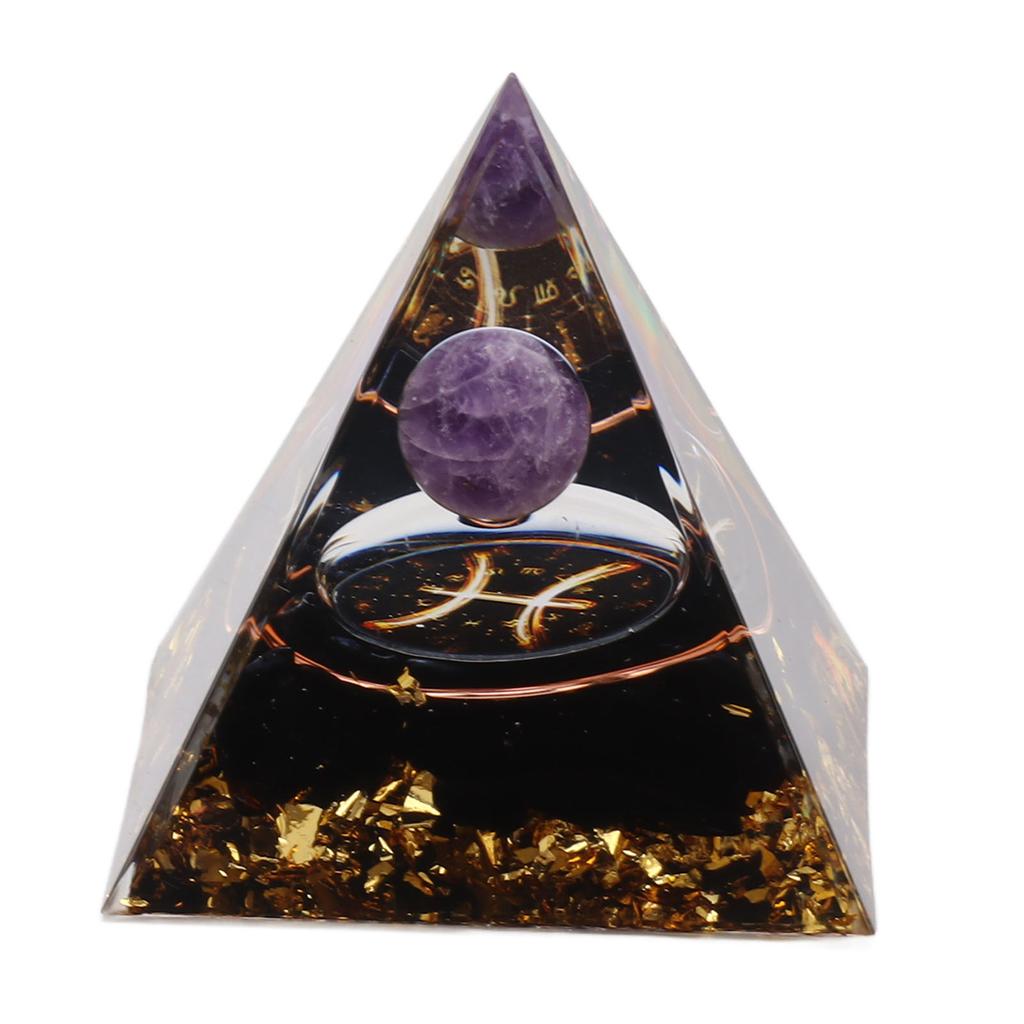 5cm Orgonite Pyramid for Positive Energy Healing Crystal Pyramid Meditation Orgonite Pyramids