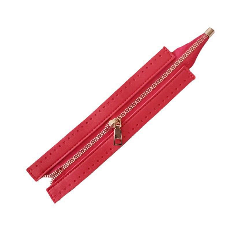 1 шт. модные аксессуары мягкие молнии из искусственной кожи для тканой сумки на заказ высокое качество полезные DIY