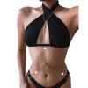 Sexy Body Chains for Women Rhinestone Bikini Chest Bra Chains Body Jewelry Fashion Summer Accessories