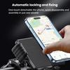 Bicycle Motorcycle Shock Absorption Mobile Phone Holder Gravity Navigation Mount