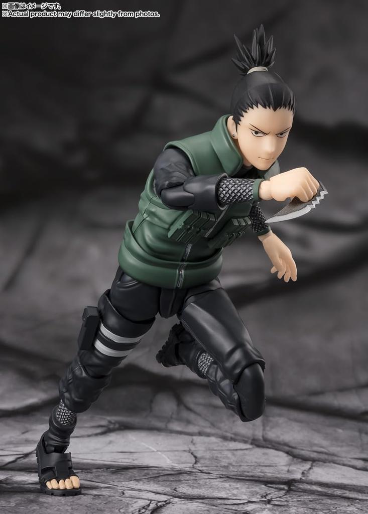 TAMASHII NATIONS NARUTO Shippuden Shikamaru Nara Brain That Sees 145mm PVC ABS Painted Movable Figure S.H.Figuarts -The Ahead-Approximately &