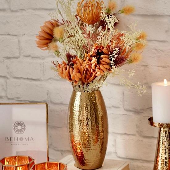 Металлическая кованая ваза для домашнего декора. Декоративные украшения для внутренней и наружной гостиной, балкона | Лучший подарок на день рождения