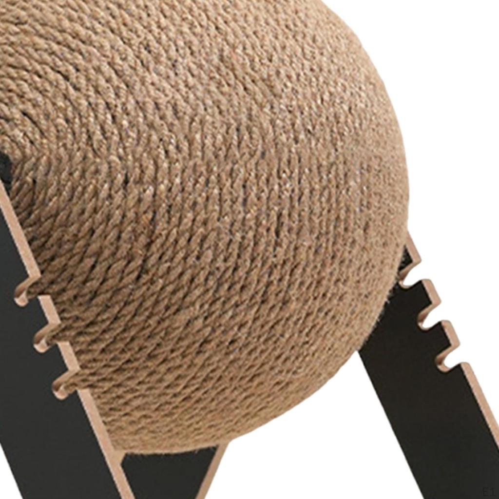 Кошачий когтеточка-шар Развлекательный Защита мебели Заточка когтей Интерактивная деревянная игрушка для питомца