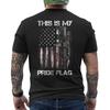 This Is My Pride Flag Shirt Patriotic USA AR-15 2nd Amendment Gun Rights ON BACK