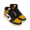Кроссовки унисекс Air Jordan 1 Retro High OG с желтым носком Taxi Black Sail 555088-711