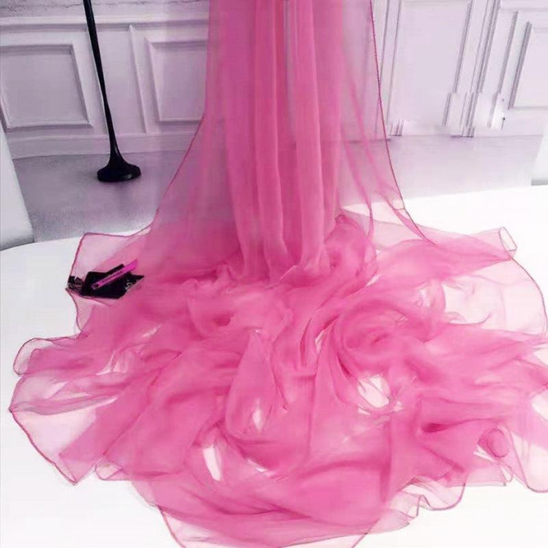 Ultra-thin Ice Silk Women's Scarf: Solid Color, Sunscreen, Beach-Friendly, Popular Style, One-Piece