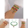 Handcrafted Woven Friendship Bracelet With Fruit Design For Teens And Casual Wear