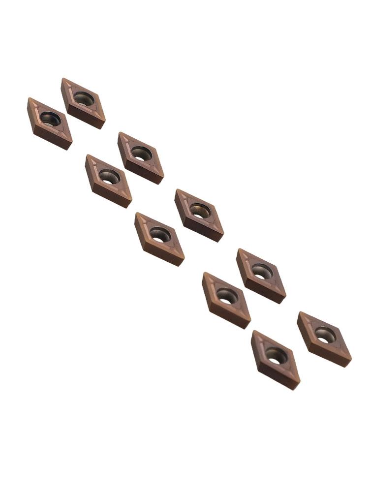 Твердосплавные пластины 10 шт 12x7x2мм DCMT070204 DCMT21.51