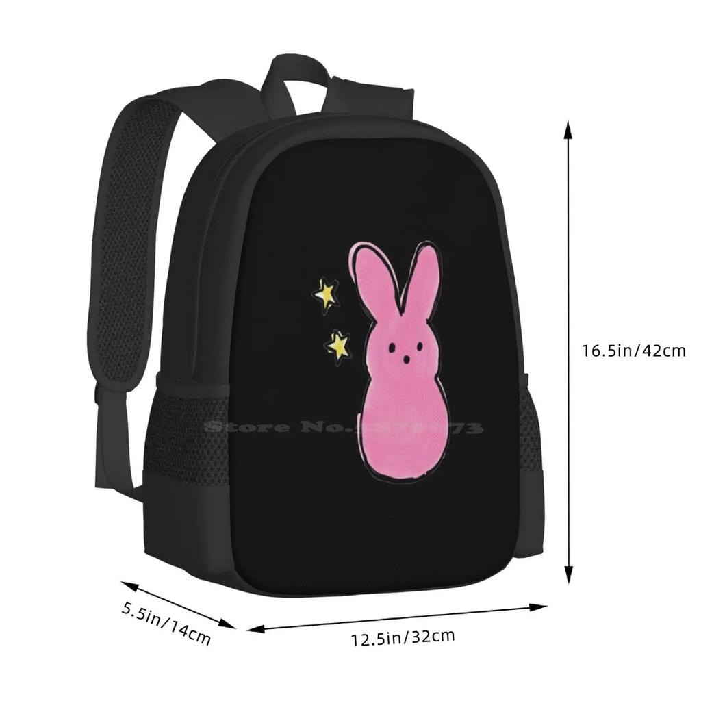 Хит продаж Lil Peep Кролик Мерч Подросток Студент Рюкзак Дизайн Узоров Сумки Lil Peep Кролик Вещи Lil Peep Кролик