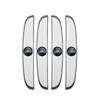 4Pcs Car Door Rearview Mirror Protector Stickers Rubber Anti-Collision For Ford ST Line Focus Mustang Fiesta Puma Ranger Kuga IL8