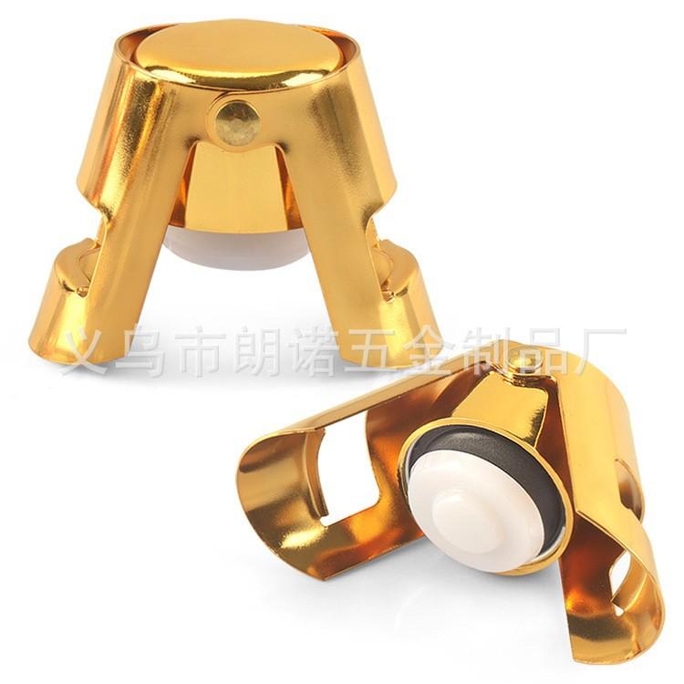 Портативные нержавеющие защелки для бутылок шампанского, игристого вина, пробка-герметик для вина, пробка для ликера, крышка для бутылки красного вина