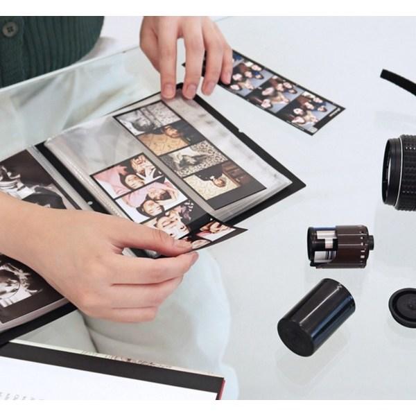 Indigo Storage Four-cut Album 84 Pockets, 28 Sheets + Custom Sticker Set