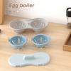 Steamer Manual Household Kitchen Microwave Oven Egg Cooker Microwave Oven Egg Cooking Box