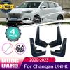 4X автомобильные брызговики, крылья для Changan UNI K, аксессуары UNI-K UNIK ~ 2023, брызговики, брызговики для выпечки, краска, брызговики