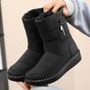 Boots Women Snow Plush Women's Boots Platform Women Shoes Casual Keep Warm Shoes Woman Flat Soft Winter Shoes Botas Mujer