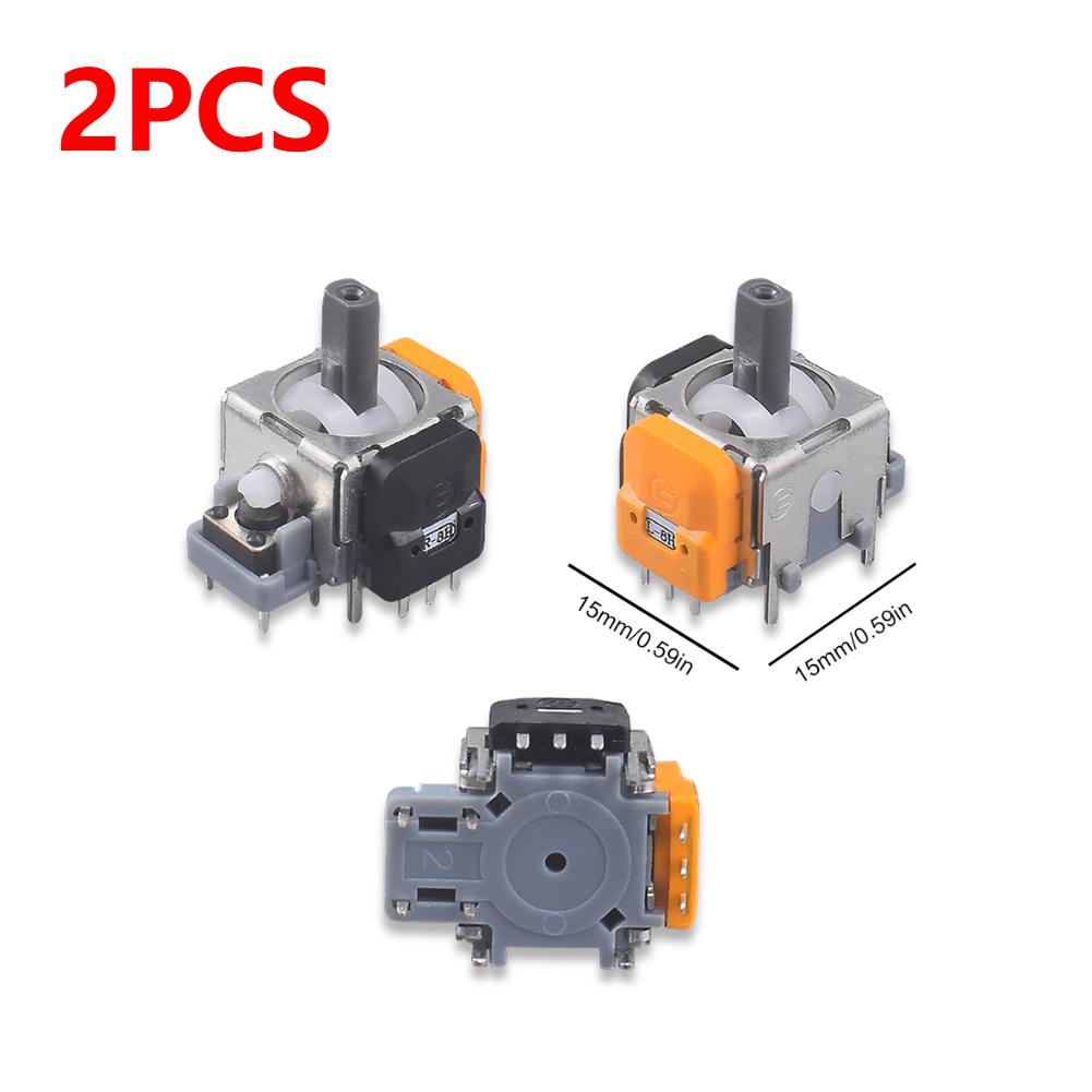 10/2 шт. сменный джойстик с эффектом Холла, 3D-аналоговый датчик, модуль джойстика для большого пальца, запасные части для контроллера PS5/PS4, аксессуар