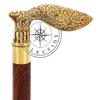 Handle Victorian Design Vintage Wooden Walking Cane Stick For Men