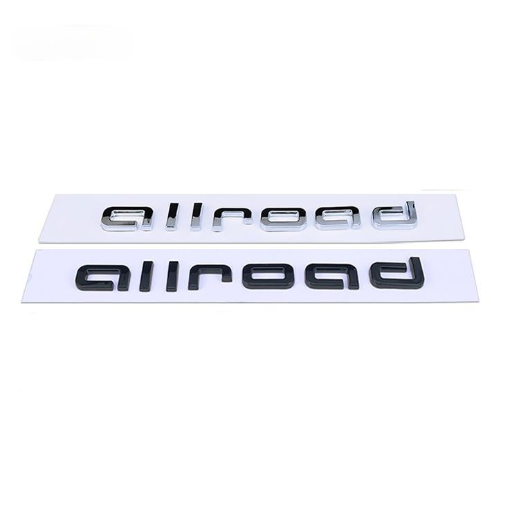 1Pcs Car Rear Sticker Allroad Logo Emblem Decal Badge Sticker