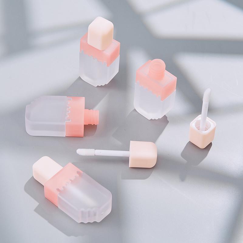 5 мл пустой тюбик для блеска для губ, мороженое, многоразовая бутылка для бальзама для губ, контейнер «сделай сам»