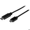 50 Cm USB-C To Micro USB Cable - STARTECH - Charge and Synchronize - Black