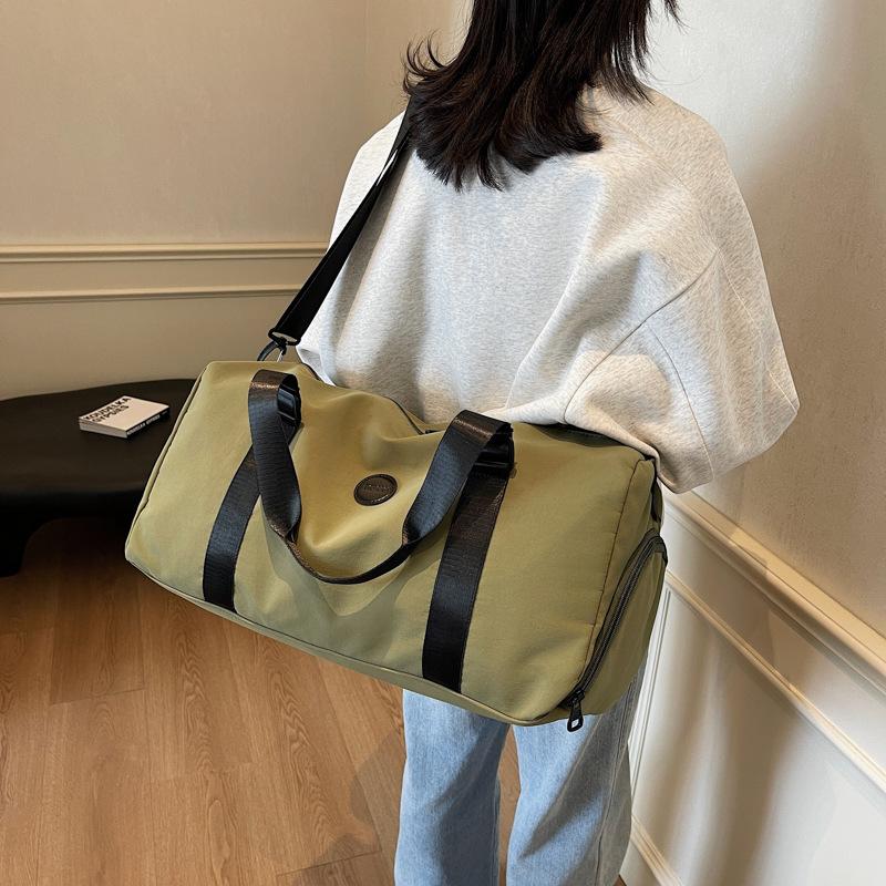 Men's and Women's Luggage Bags Large Capacity Outing and Leisure Travel Bags with Shoes and Stool Sports Yoga Bags