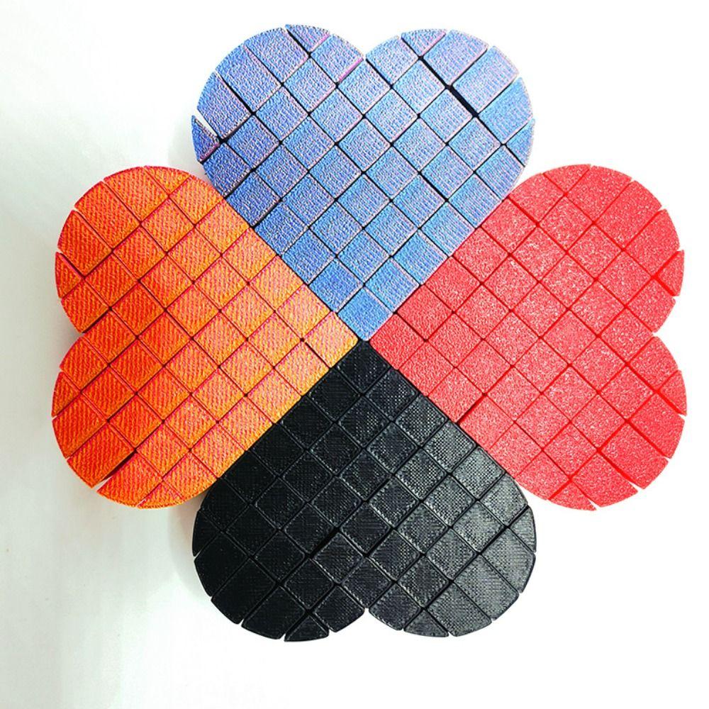 Fractal 3D Printed Pixel Heart Gifts AntiAnxiety Decompression Toy Heart Fidget Toys Kid/ Adult