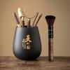 Handun Black Pottery Ebony Tea Six Gentlemen Tool Set