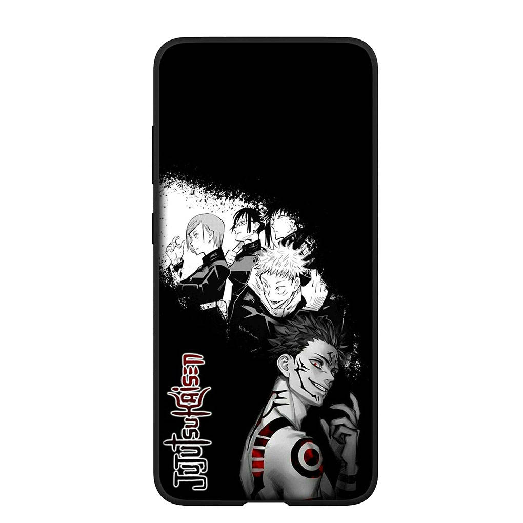 Чехол для телефона Samsung Galaxy S25 S24 S23 iPhone 16 15 Xiaomi Redmi Note 14 13 12 16E X 11 Pro Max Moto Huawei Comics Gojo Satoru Jujutsu Kaisen Cover