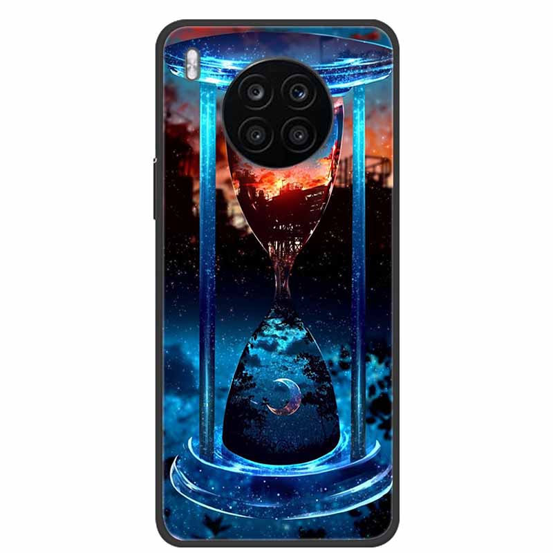 For Honor 50 Lite Case Shockproof Soft silicone TPU Back Cover For Huawei Honor 50 Lite Phone Cases Honor50 Lite Cute Cartoon