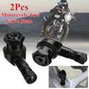 2Pcs 90 Degree CNC Motorcycle Tire Valve Stems -Universal Motorcycle Aluminum Wheels Tire NCY Leak-proof TWPO Valve Caps