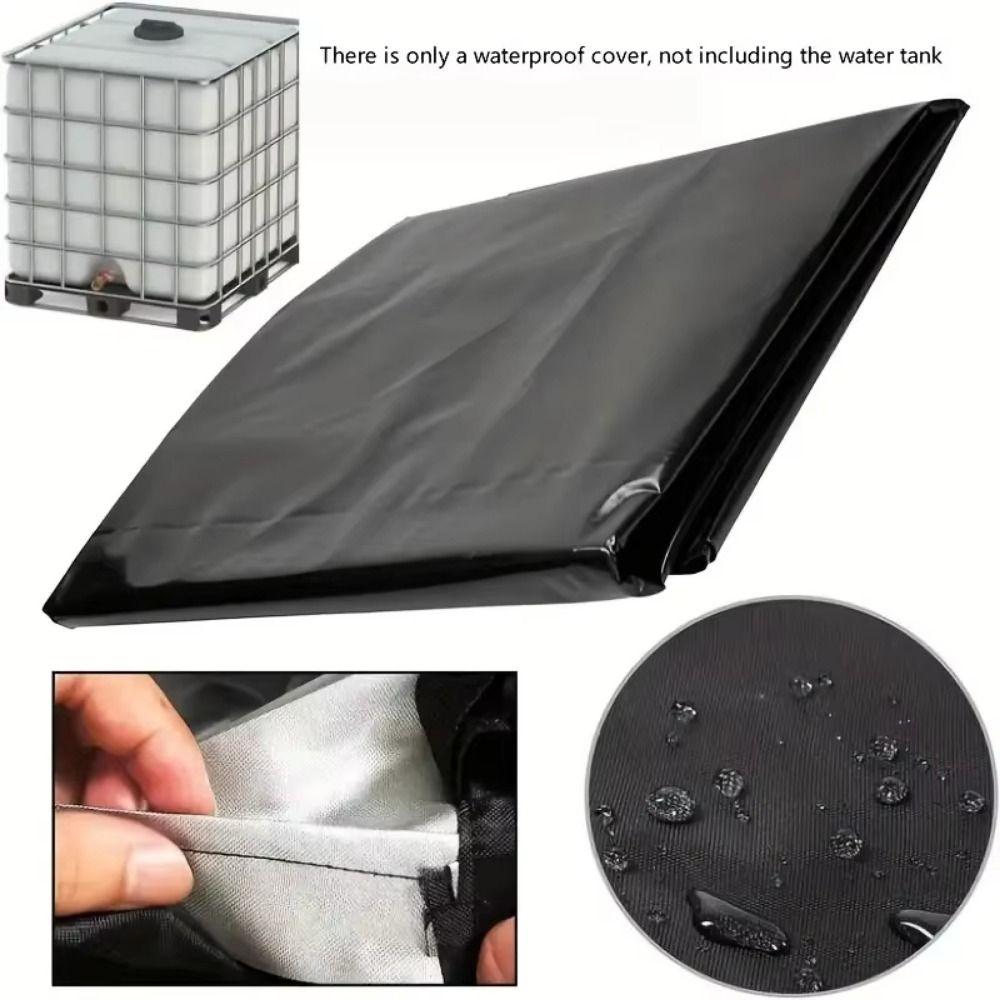 210D Oxford IBC Tote Dust Cover Waterproof 1000 L IBC Container Protector All-Weather Defense