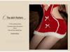 Velvet Christmas Lingerie Role Play Nightgown Cosplay Dress