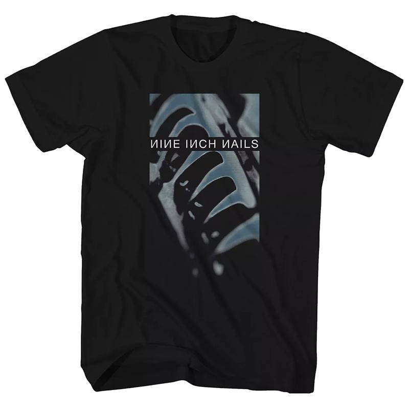 Nine Inch Nails Американская Рок-Группа Повседневная Футболка Роскошный Бренд Группы Для Унисекс И Унисекс Топ 2026 Новый Логотип Группы