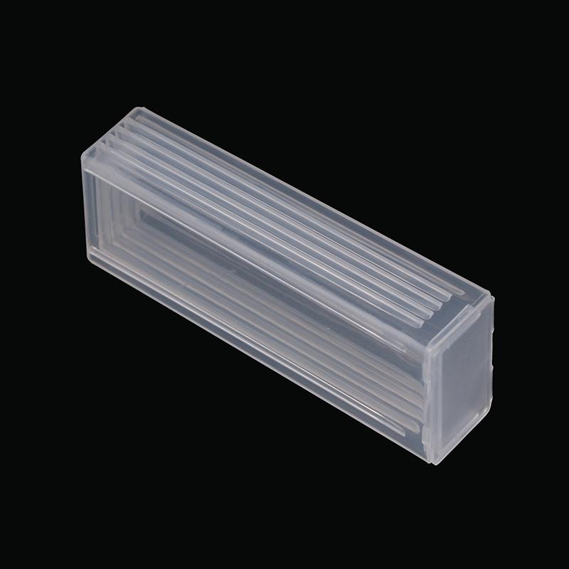 Plastic Microscope Slide Mailer Glass Slides Holder Storage Box Microslide PP Holds 5 Dispenser Box