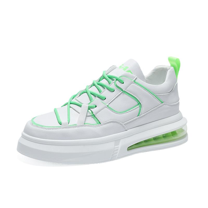 Мужская обувь, повседневная обувь на весну и осень, модная универсальная модная обувь, туфли на воздушной подушке с плоским каблуком, цветовое соответствие, завод в Вэньчжоу