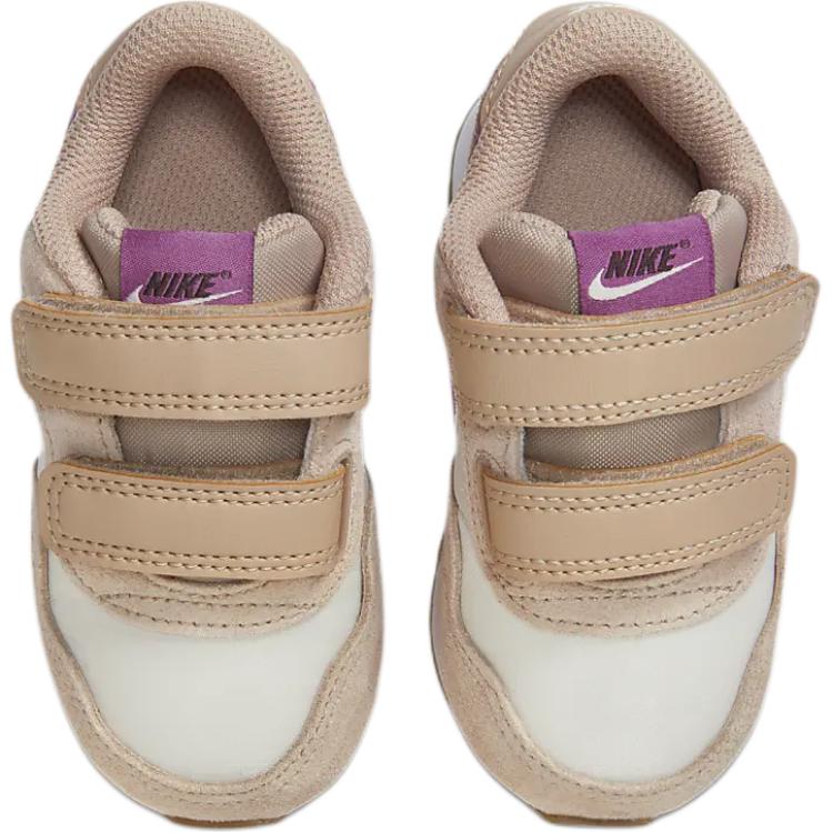 Nike MD Valiant Slip Resistant Abrasion Resistant Low top Toddler Shoes Yellow White Purple Infant And Toddler CN8560-202